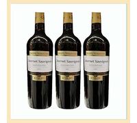 3x Cabernet Sauvignon Trentino doc, cl 75, Mastri Vernacoli, cantina Cavit, Trento, vino rosso prodotto tipico Italia