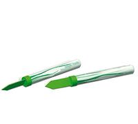 3x Candela Luminosa Fontana Fiaccola VERDE - Durata 45 secondi - Magic Flambè con fiamma colorata - ideale per compleanni, feste, party ecc.