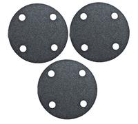 3x Carta Abrasiva Ø 370mm Grana P 24 Eibenstock Ews 400 Dischi Abrasivi