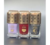 3x Catrice Disney Cattivi Smalto Set Crudelia, Malefica, Regina Of Heart
