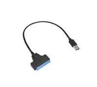 3X Cavo Adattatore Da Disco Rigido Da Usb 3.0 A 2.5 Pollici Sdd to Usb 3.0 Converter-Black