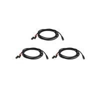 3X Cavo Adattatore RCA Y Cavo Subwoofer Y Cavo Audio da 1X RCA un 2X RAC Cavo Audio da 1 Rca un 2 Rca per Amplificatore di Potenza, 1 Metro