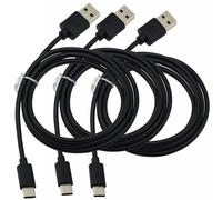 3X Cavo Dati USB Tipo C USB-C Cavo Di Ricarica Caricatore Per Panasonic KX-TU550