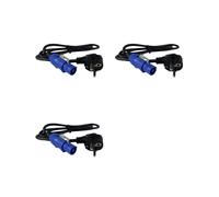 3X Cavo di Alimentazione Powercon Plug Stage Light 3core 1.2M Cavo di Collegamento Alimentazione DMX512 Luce LED Luce Evento Spettacolo SPINA UE