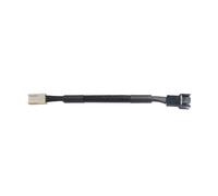 3X Cavo di Prolunga per Resistenza di Riduzione del Rumore Della Ventola del PC A 3 Pin, Connettore CPU A 3 Pin per Ventola Della CPU del Computer