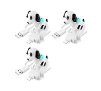 3X Cavo USB Funny Humping Dog Charger per 13/12/11 e Altro, Moving Spotty Dog Fast Charger Cavo USB