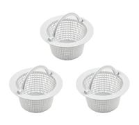 3X Cestello per Skimmer da Parete con Manico Cestello per Filtro per Piscin9780