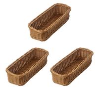 3X Cesto Portaposate da Tavolo Cesto Portaoggetti Nel Tessuto Cesto Portaog8763