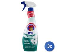 12 pz Chante Clair Chanteclair Spray WC Bagno Schiumattiva Disincrostante 625ml