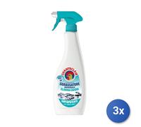 3x Chante Clair Sgrassatore Trigger 600 Ml. Elimina Odori