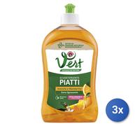 3x Chanteclair Piatti 500 Ml. Concentrato Vert Arancia e Mandarino