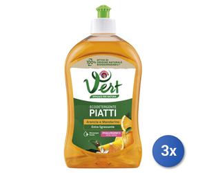 3x Chanteclair Piatti 500 Ml. Concentrato Vert Arancia e Mandarino