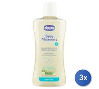 3x Chicco Baby 200 Ml. Bagno Corpo-Capelli Delicato Made In Italy