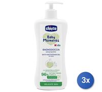 3x Chicco Kids 500 Ml. Bagno Doccia Made In Italy