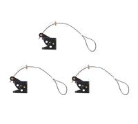 3X Chiusura per Cancello Autobloccante per Recinzione In Legno, Resistente,9176