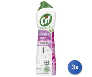 3x Cif Crema 500 Ml. Rosa