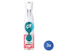 3x Cif Infinite Sgrassatore Spray 280 Ml. Completo Mela/Gelsomino