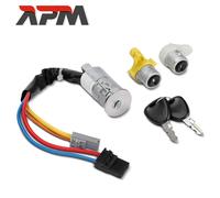 3x Cilindro Blocchetto Accensione Chiave Frontale per Renault Kangoo KC0/1 FC0/