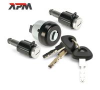 3x Cilindro Serratura Blocchetto Accensione con Chiave per Scania 4 1995-2004