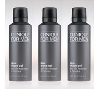 3x Clinique for Men Aloe Shave Gel 125 ml