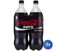 3x Coca Cola Bottiglia Lt 1,35 Zero