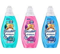 3x Coccolino Detersivo Set 3 Flaconi Ultra Clean + Ultra Care + Odor Protection