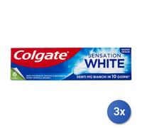 3x Colgate Dentifricio 75 Ml. Sensation White