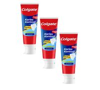 3x Colgate Karies Control 75ml | Dentifricio Family Mint | Protezione dal fluoro