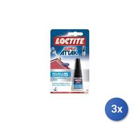 3x Colla universale Henkel 862097 Super Attak