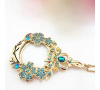 3x Collana portatile Lente d'ingrandimento da lettura Collana con pendente Lente d'ingrandimento decorativa