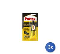 3x Collante Pattex, colore Giallo e Nocciola, modello 1419315, adesione forte e