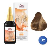 3x Color Fresh Colorante Capelli Tubo S.Ammoniaca 7/00 Biondo Intenso
