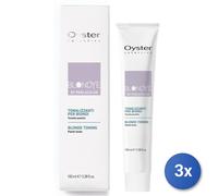 3x Colorante Blondye Capelli Tubo Tonalizzante 0/21 Rosa Pastello