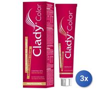 3x Colorante Clady Capelli Tubo 130 C Correttore Cenere 100 Ml.