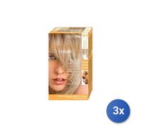 3x Colorante Fashion Elite Capelli 10/0 Biondo Platino Professionale