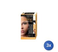 3x Colorante Fashion Elite Capelli 3/0 Castano Scuro Professionale