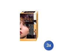 3x Colorante Fashion Elite Capelli 5/2 Castano Chiaro Irisee Prof