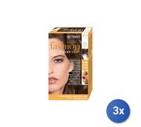 3x Colorante Fashion Elite Capelli 6/7 Biondo Scuro Cacao Professionale