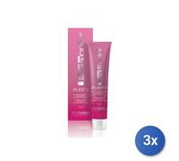 3x Colorante Oyster Purity S/Ammoniaca Capelli Tubo Perla