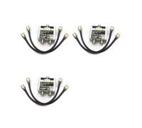 3X Combinatore di Antenne per HAM MX62 Combinatore Lineare un Frequenza Diversa ( / VHF / UHF) Duplexer per Stazione di Transito