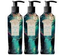 3x Compagnia delle Indie 11 Crema Fluida Orchidea e Legno di Cedro 250 ml