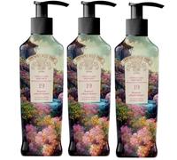 3x Compagnia delle Indie 19 Crema Fluida Mughetto e Muschio Bianco 250 ml