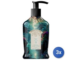 3x Compagnia Delle Indie Sapone 300 Ml. 11 Orchidea/Legni Cedro
