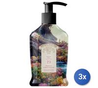 3x Compagnia Delle Indie Sapone 300 Ml. 19 Mughetto/Muschi Bianco