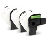 Printing Pleasure 3x DK-11202 Etichette Adesive Rotolo Bianche 62mm x 100mm Compatibili con Brother P-Touch QL-1050 QL-1060N QL-1100 QL-1110NWB QL-500 QL-580N QL-720NW QL-820 NWB