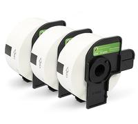 3x Compatibile Rotolo DK-11201 29mm x 90mm Etichette adesive (Etichetta per rotolo: 400) per Brother P-Touch QL-500 550 560 570 700 710W 720NW 800 810W 820NWB 1050 1060N 1100 1110NWB, Nastro in Carta