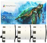 3x Compatibile Rotolo DK-11209 29mm x 62mm Etichette adesive (Etichetta per rotolo: 800) per Brother P-Touch QL-500 550 560 570 700 710W 720NW 800 810W 820NWB 1050 1060N 1100 1110NWB, Nastro in Carta