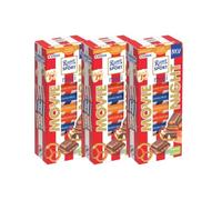 3X Confezione Per Ritter Sport Mini Tower Movie Night 150grx3 | Caramell Popcorn, Karamell Brezel, Double Karamell Crunch, 9 Pezzi per Confezione, 3 Gusti Assortiti