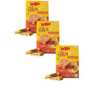 3X Confezioni Per Oro Saiwa Vitasnella Cereal Soft Albicocca, Biscotti Morbidi con Cereali Integrali e Ripieno all’Albicocca, Fonte di Magnesio e Fibre, 3 Confezioni da 250 g