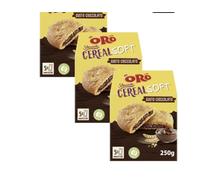 3X Confezioni Per Oro Saiwa Vitasnella Cereal Soft Cioccolato, Biscotti Morbidi con Cereali Integrali e Farcitura al Gusto Cioccolato, 3 Confezioni da 250 g